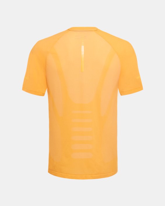 Men's UA Vanish Seamless Run Short Sleeve, Orange, pdpMainDesktop image number 8